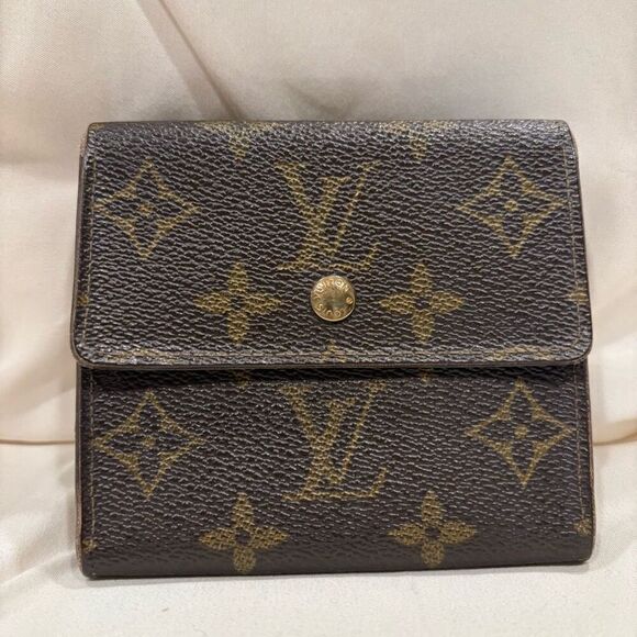 Vintage Louis Vuitton Classic Monogram Portefeuille Elise Wallet - Picture 1 of 14